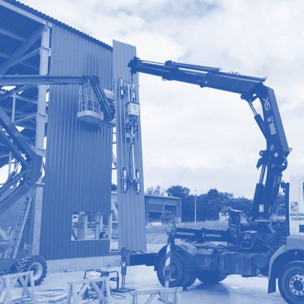 Euro-Grue-Palonnier-ventouse-levage Palonnier à ventouse Euro Grue chantier